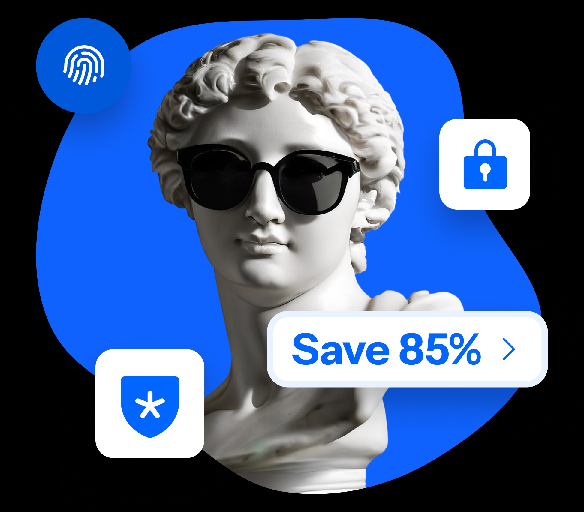 Laptop and phone with Internxt app